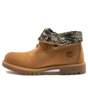 Roll Top Premium Stiefel Basic „Weizen-Olivgrün-Camouflage“