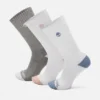 Sagamore Beach 3er-Pack halbgepolsterte Crew-Socken für Damen Sagamore Beach 3er-Pack halbgepolsterte Crew-Socken für Damen