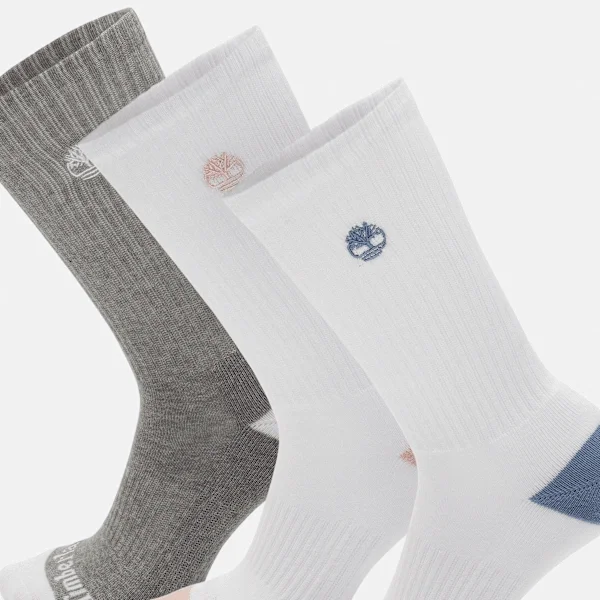 Sagamore Beach 3er-Pack halbgepolsterte Crew-Socken für Damen Sagamore Beach 3er-Pack halbgepolsterte Crew-Socken für Damen