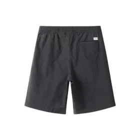 Shorts mit Logo auf der Gesäßtasche „Schwarz“