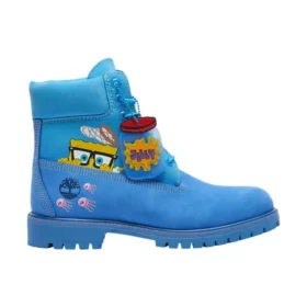 SpongeBob SquarePants X Timberland 6-Inch Wasserdichte Stiefel „Blau“