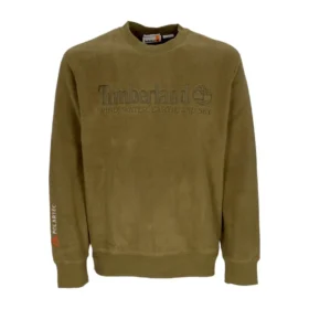 Sweatshirt mit gesticktem Logo „Olive Green“