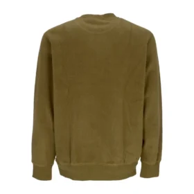 Sweatshirt mit gesticktem Logo „Olive Green“