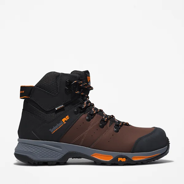 Switchback Herren-Arbeitsstiefel mit Zehenschutzkappe aus Verbundmaterial, wasserdicht Switchback Herren-Arbeitsstiefel mit Zehenschutzkappe aus Verbundmaterial, wasserdicht