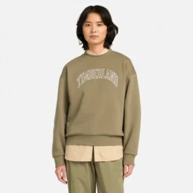 Timberland® Damen-Sweatshirt mit Rundhalsausschnitt und saisonalem Logo