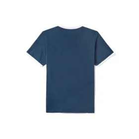 Timberland Freizeit-T-Shirt mit Rundhalsausschnitt und Aufdruck, kurzärmelig, blau Timberland Freizeit-T-Shirt mit Rundhalsausschnitt und Aufdruck, kurzärmelig, blau