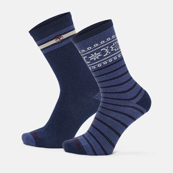 Timberland® Herren-Socken im 2er-Pack, Fair Isle Crew Timberland® Herren-Socken im 2er-Pack, Fair Isle Crew