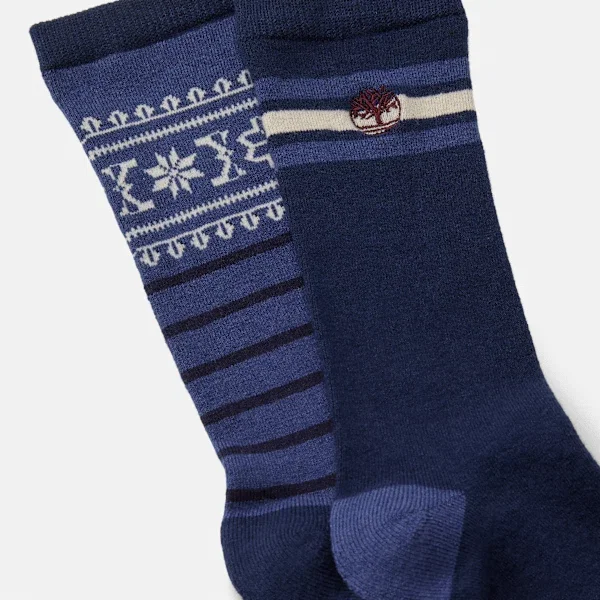Timberland® Herren-Socken im 2er-Pack, Fair Isle Crew Timberland® Herren-Socken im 2er-Pack, Fair Isle Crew