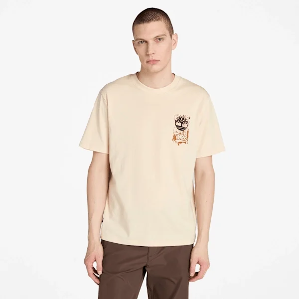 Timberland® Herren-T-Shirt „Brand Carrier Slogan Back Graphic“ Timberland® Herren-T-Shirt „Brand Carrier Slogan Back Graphic“