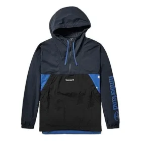 Timberland Jacke mit Ärmellogo und großer Tasche, marineblau