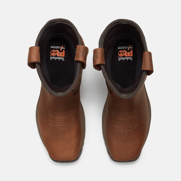 Timberland PRO® Titan™ Ev Pull-On Arbeitsstiefel für Herren mit Zehenschutzkappe aus Verbundmaterial, wasserdicht Timberland PRO® Titan™ Ev Pull-On Arbeitsstiefel für Herren mit Zehenschutzkappe aus Verbundmaterial, wasserdicht