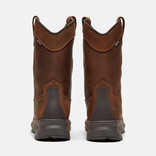 Timberland PRO® Titan™ Ev Pull-On Arbeitsstiefel für Herren mit Zehenschutzkappe aus Verbundmaterial, wasserdicht Timberland PRO® Titan™ Ev Pull-On Arbeitsstiefel für Herren mit Zehenschutzkappe aus Verbundmaterial, wasserdicht
