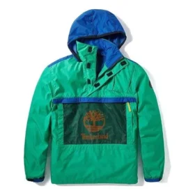 Timberland Pullover-Jacke mit Kapuze und kontrastierenden Farben