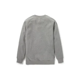 Timberland Pullover mit Rundhalsausschnitt und gesticktem Logo, grau