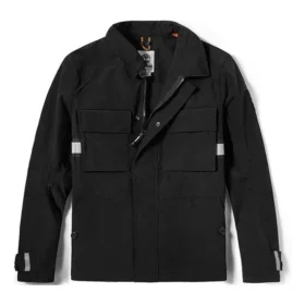 Timberland Reflective Cargo Jacke mit mehreren Taschen Schwarz