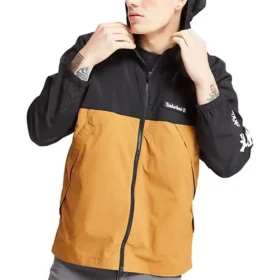 Timberland Splicing Kapuzenjacke mit Reißverschluss