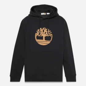 Timberland Tree Logo Hoodie – Schwarz/Weizen