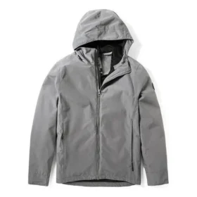 Timberland wasserdichte Kapuzenjacke mit Reißverschluss, grau Timberland wasserdichte Kapuzenjacke mit Reißverschluss, grau
