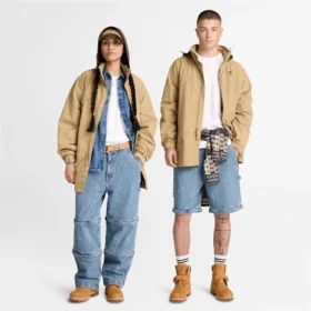 Timberland® X Beams Baumwoll-T-Shirt mit Aufdruck