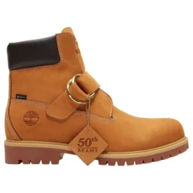 Timberland x BEAMS Schnallenstiefel mit GORE-TEX-Membran „Weizen Nubuck Braun“