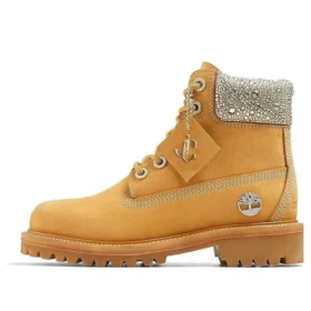 Timberland x Jimmy Choo 6-Inch Crystal Stiefel „Weizen Nubuck with Crystals“ Timberland x Jimmy Choo 6-Inch Crystal Stiefel „Weizen Nubuck with Crystals“