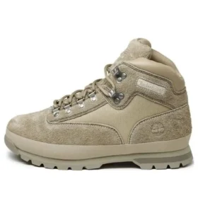 Timberland x Nonnative Euro Hiker Leder- und Stoff-Mid-Hiker „LT Beige Suede“