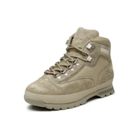 Timberland x Nonnative Euro Hiker Leder- und Stoff-Mid-Hiker „LT Beige Suede“