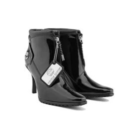 Timberland x Veneda Carter Zip Stiefel „Schwarzes Lackleder“ Timberland x Veneda Carter Zip Stiefel „Schwarzes Lackleder“