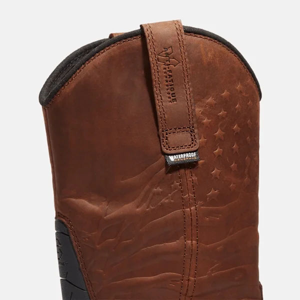 True Grit USA Pull-On-Arbeitsstiefel für Herren mit Zehenschutzkappe aus Verbundmaterial, wasserdicht True Grit USA Pull-On-Arbeitsstiefel für Herren mit Zehenschutzkappe aus Verbundmaterial, wasserdicht