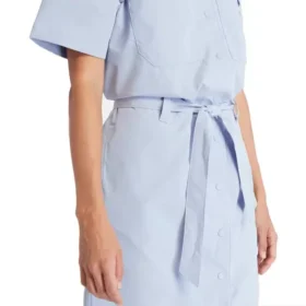 Wasserabweisendes Kleid „Hellblau“ mit Imprägniermittel Wasserabweisendes Kleid „Hellblau“ mit Imprägniermittel
