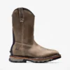 Wasserdichte True Grit-Arbeitsstiefel für Herren zum Hineinschlüpfen – Kaffee Wasserdichte True Grit-Arbeitsstiefel für Herren zum Hineinschlüpfen – Kaffee