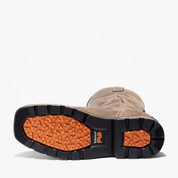 Wasserdichte True Grit-Arbeitsstiefel für Herren zum Hineinschlüpfen – Kaffee Wasserdichte True Grit-Arbeitsstiefel für Herren zum Hineinschlüpfen – Kaffee