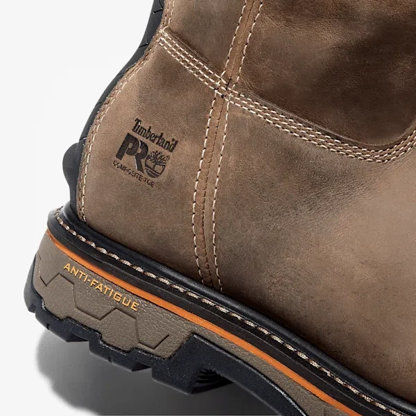 Wasserdichte True Grit-Arbeitsstiefel für Herren zum Hineinschlüpfen – Kaffee Wasserdichte True Grit-Arbeitsstiefel für Herren zum Hineinschlüpfen – Kaffee