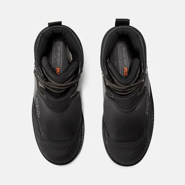 Wasserdichter Arbeitsstiefel für Herren mit Stahlkappe und Met Guard Wasserdichter Arbeitsstiefel für Herren mit Stahlkappe und Met Guard