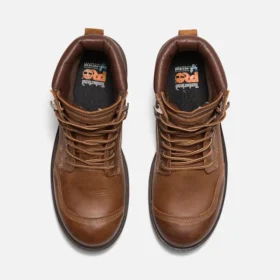Whitman 6-Inch Soft Toe Work Boots für Herren – Mittelbraun Whitman 6-Inch Soft Toe Work Boots für Herren – Mittelbraun